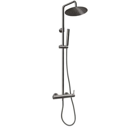 Термостатна душ система CIRICULUS Gun Grey NP85-BCK7UGM FERRO