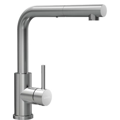 Кухненски смесител с издърпващ се чучур KANTUS PULL OUT INOX SCHOCK